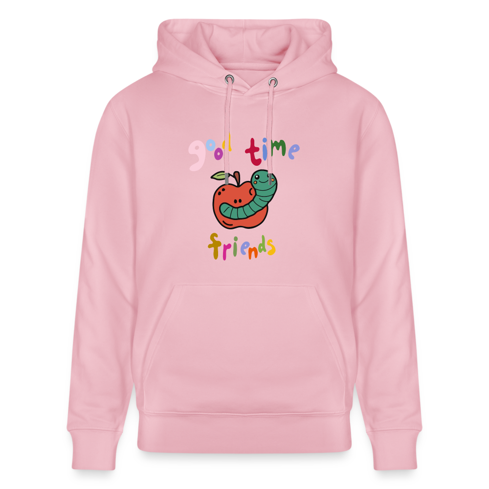 LOGO Unisex Organic Hoodie - cotton pink