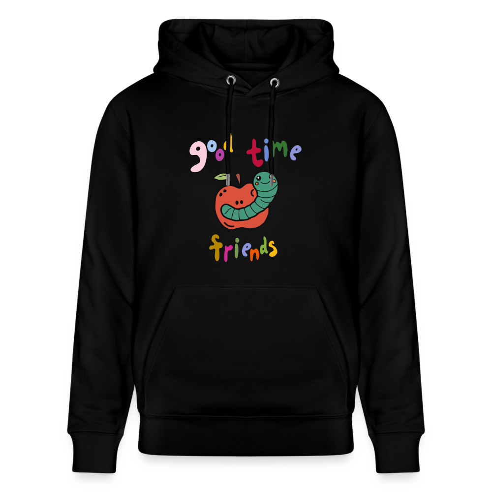 LOGO Unisex Organic Hoodie - black